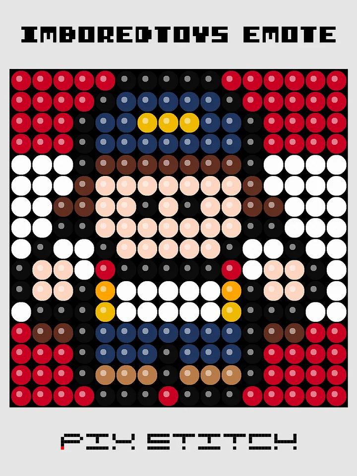 Imboredtoys Emote Pixel Art product image (1)