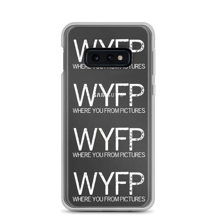 Where You From Pictures - Samsung® Clear Case product image (2)