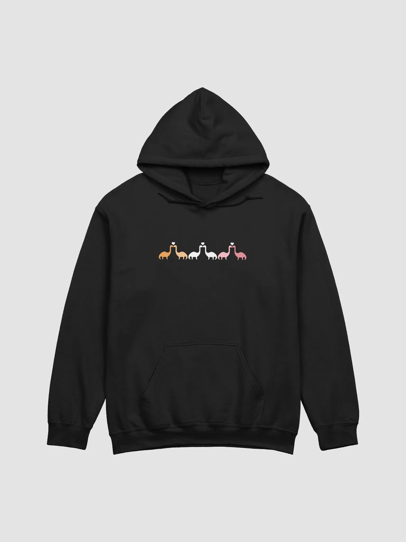 Lesbian Flag Smooch Hoodie product image (2)