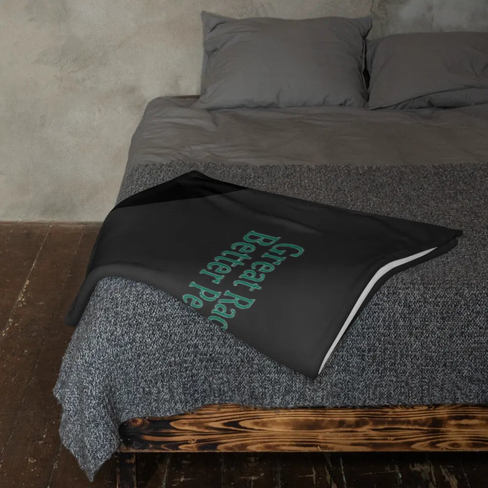 Checkered Flag Racing Throw Blanket product image (6)