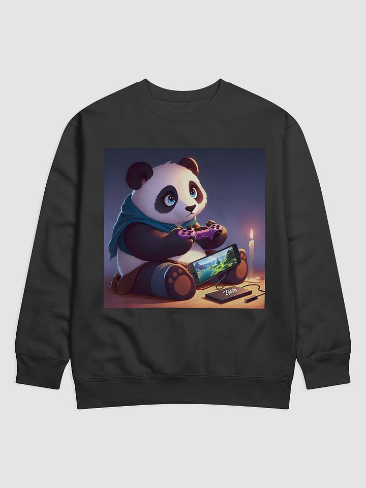 panda legend of zielda breath of the wild sweatshirt product image (6)