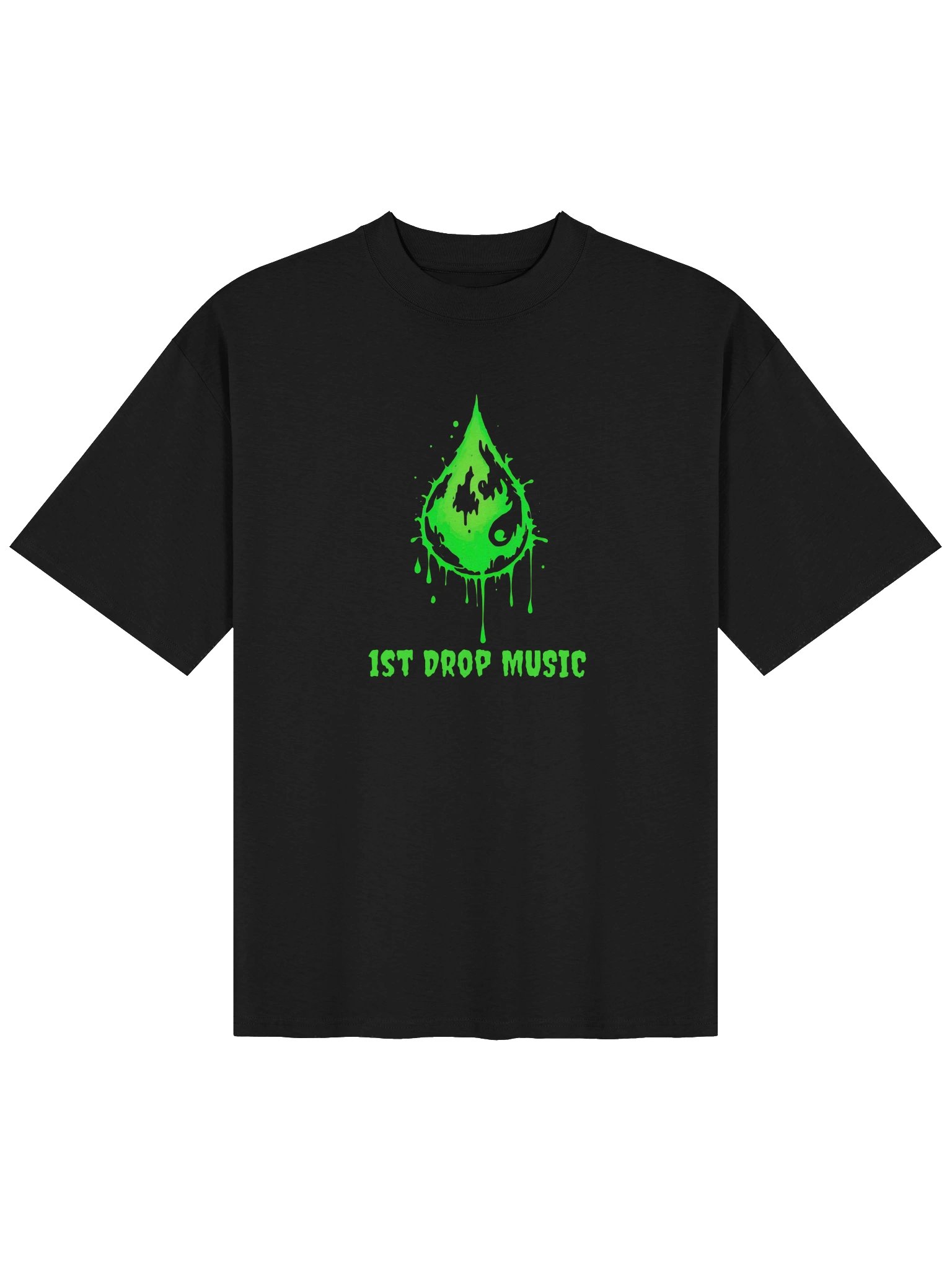 1st Drop Music Slime Logo Oversized T-shirt product image (1)