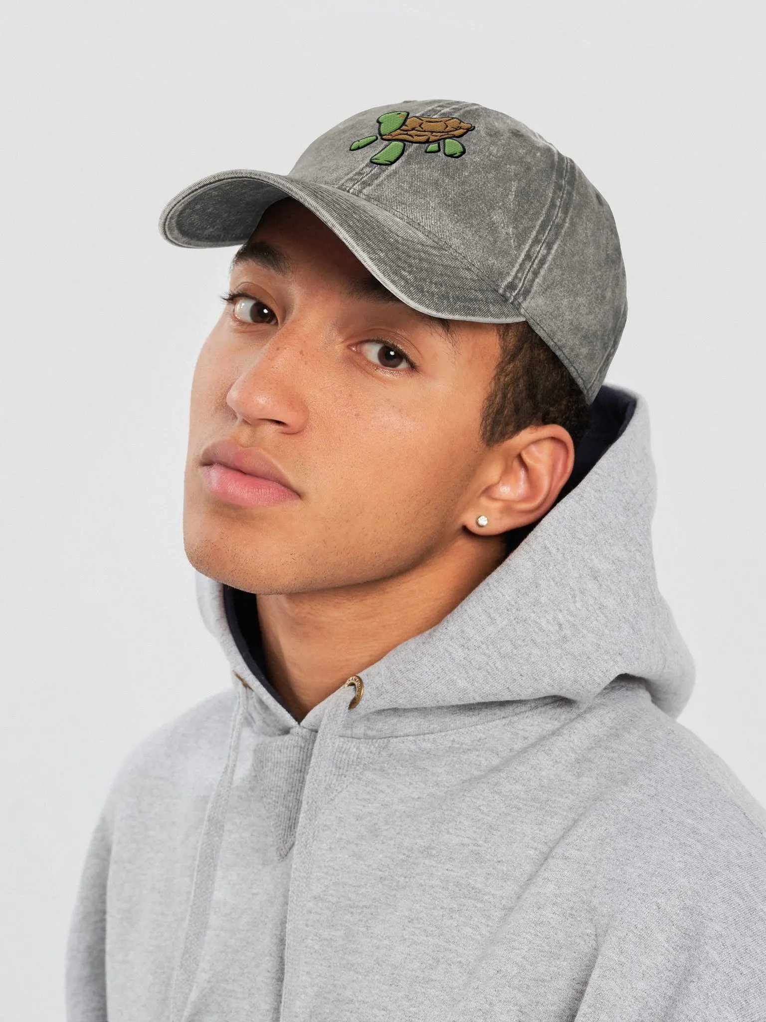 Turtle Daddy Washed Dad Hat product image (14)