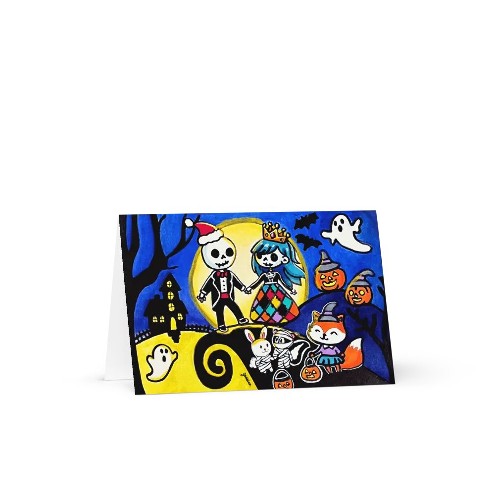 Haunted Holidays Greeting Card product image (1)