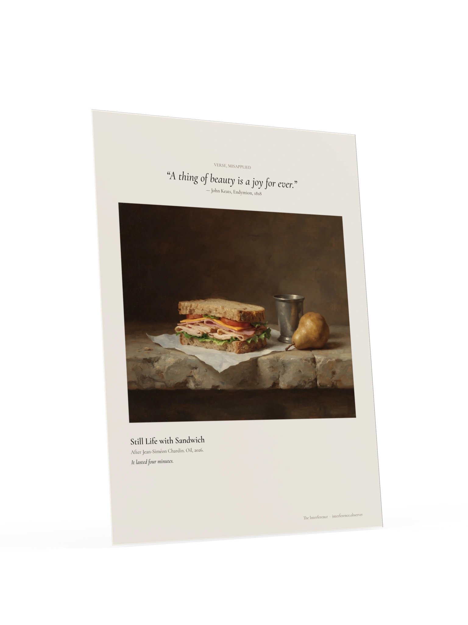 Still Life with Sandwich product image (5)