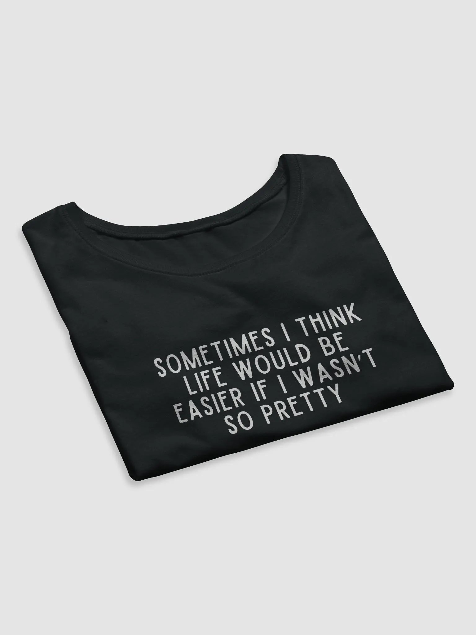 Sometimes I Think Life Crop Tee product image (3)