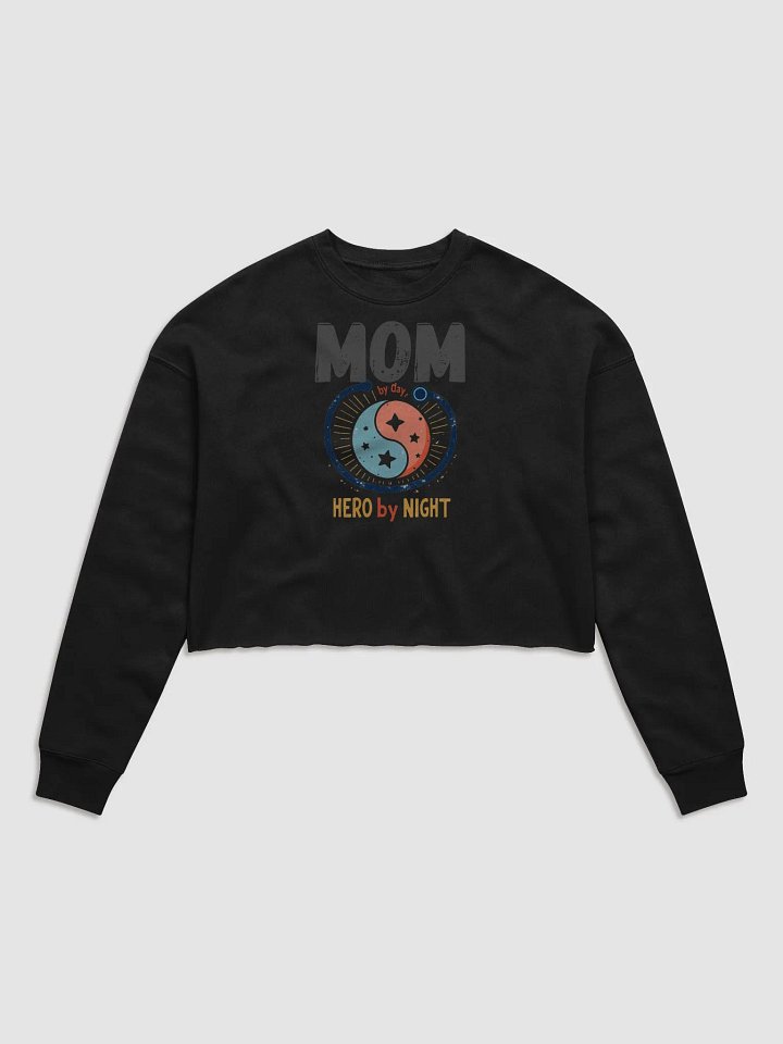 Supermom Yin-Yang Crop Sweatshirt product image (3)