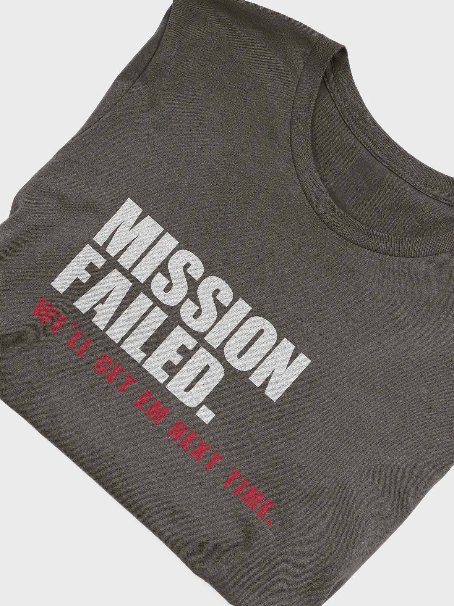 Mission Failed, Ladies, Charcoal product image (5)