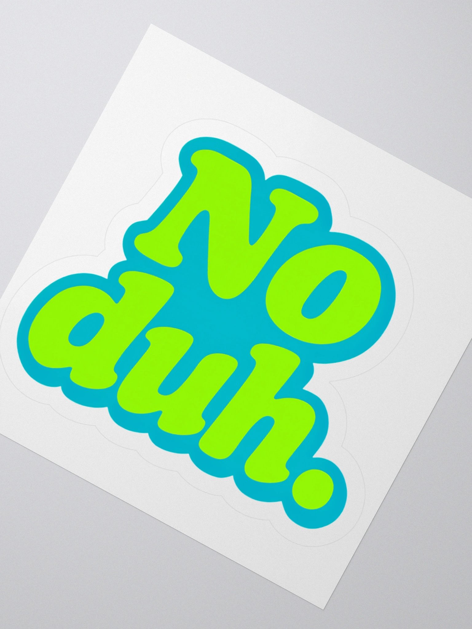 No Duh Sticker product image (2)