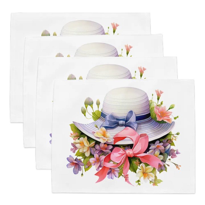 Blooming Garden Hat Placemat Set product image (2)