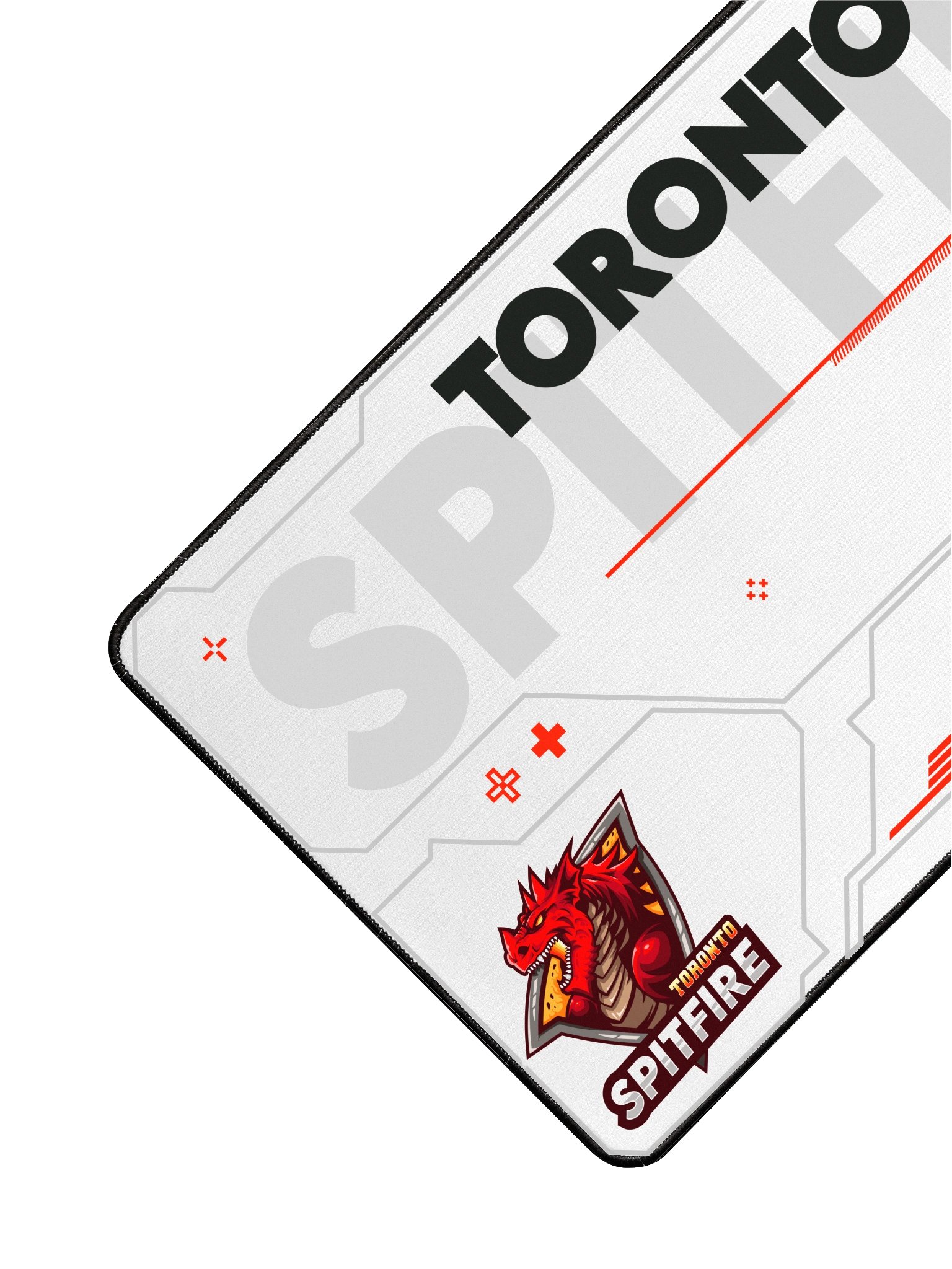 Toronto Spitfire White Desk Mat product image (3)