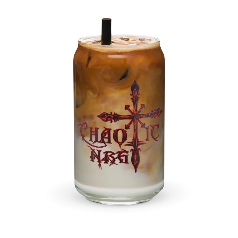 Gothic Cross Chaos Can Glass product image (36)