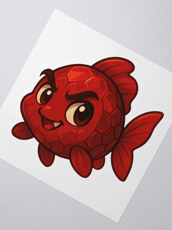 Garnet(January) Fish Sticker product image (3)