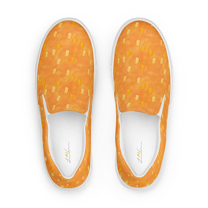 Gold Koi Mermaid Scale Slip-Ons product image (1)