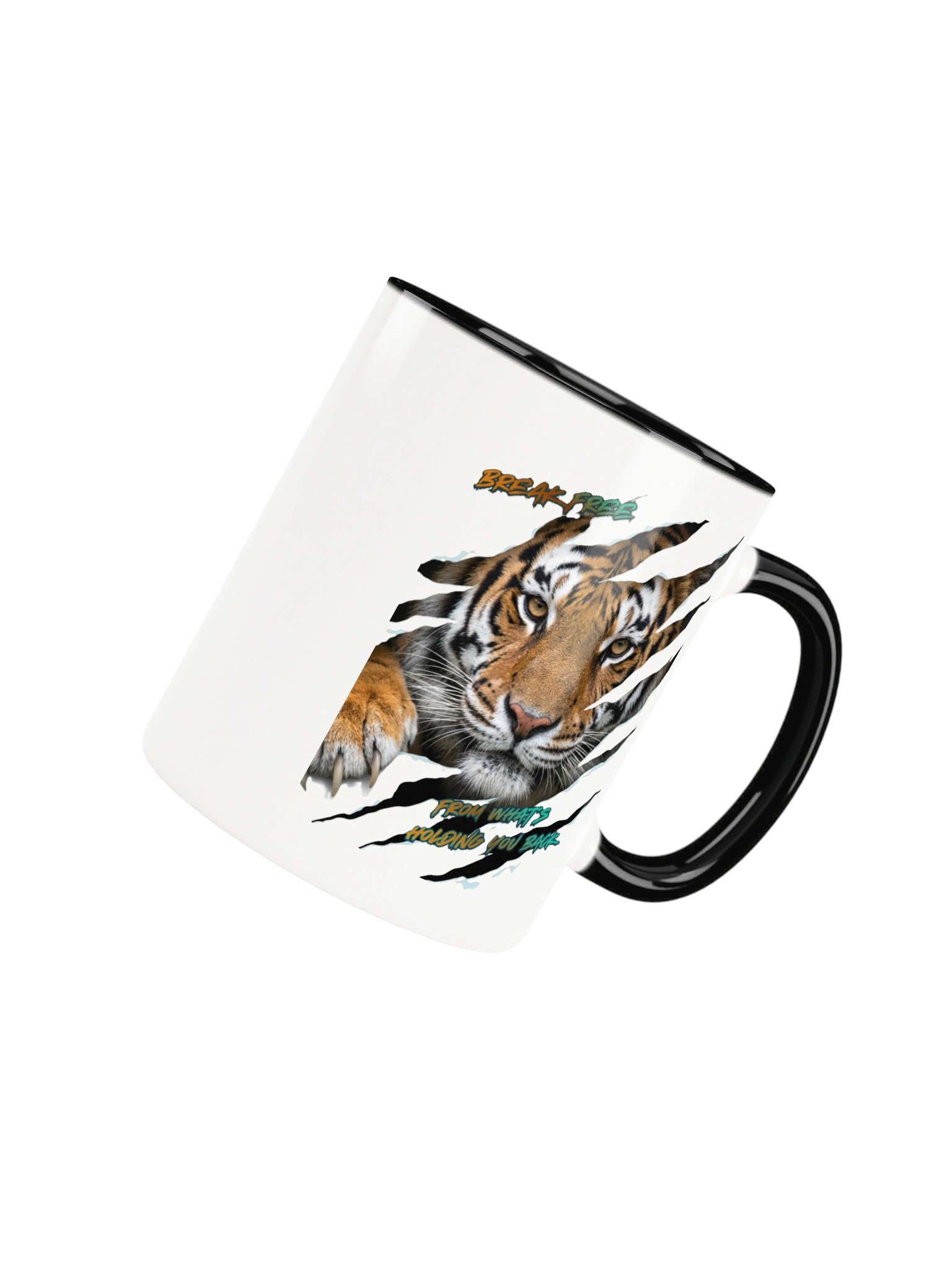 Mind Matter - Break Free - Multi Color Tiger Mug product image (65)