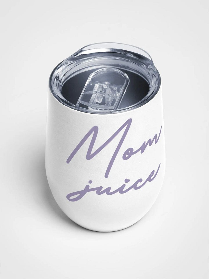 Mom Juice Wine Tumbler - White product image (2)