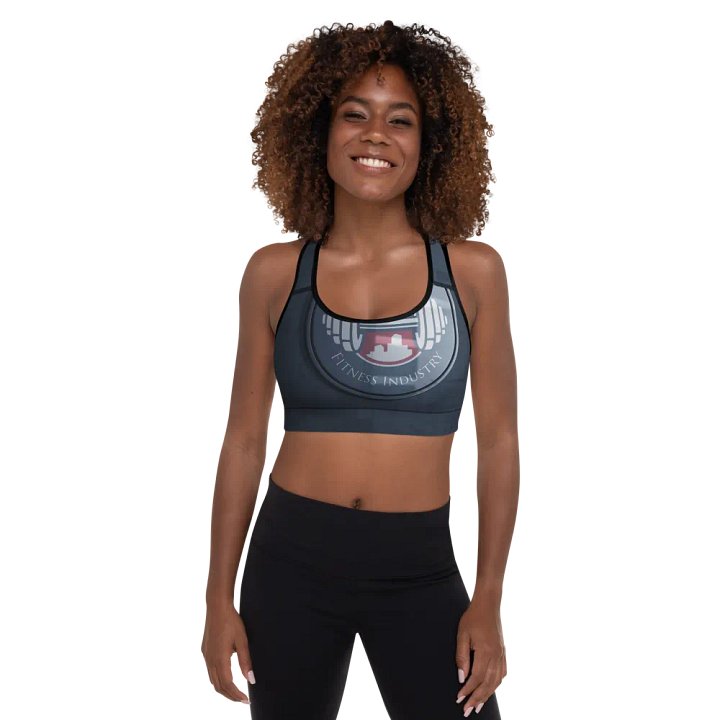 BIGFLEX DOGG ATHLETICS's All-Over Print Padded Sports Bra product image (2)