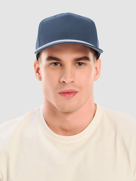 Photo showing Richardson Five-Panel Classic Rope Cap