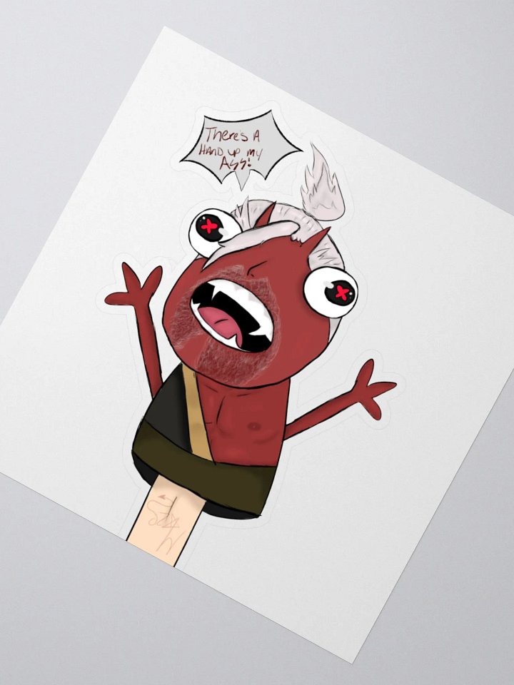 Kishi sticker (dungeon and degens) product image (2)