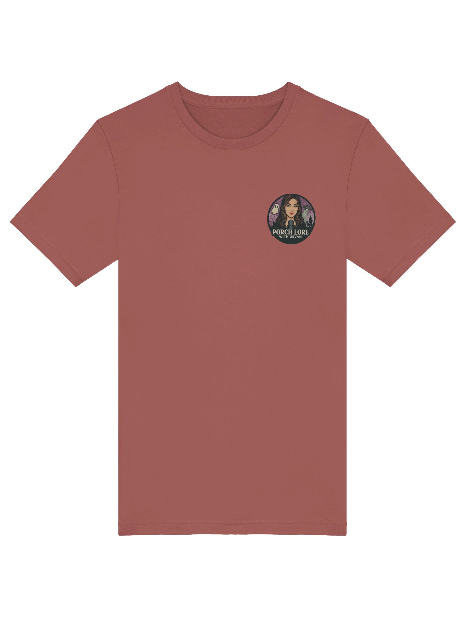 MOTHMAN LURKER W/ FRONT LOGO SUPER SOFT T-SHIRT (HEATHERED COLORS PT.2) product image (5)