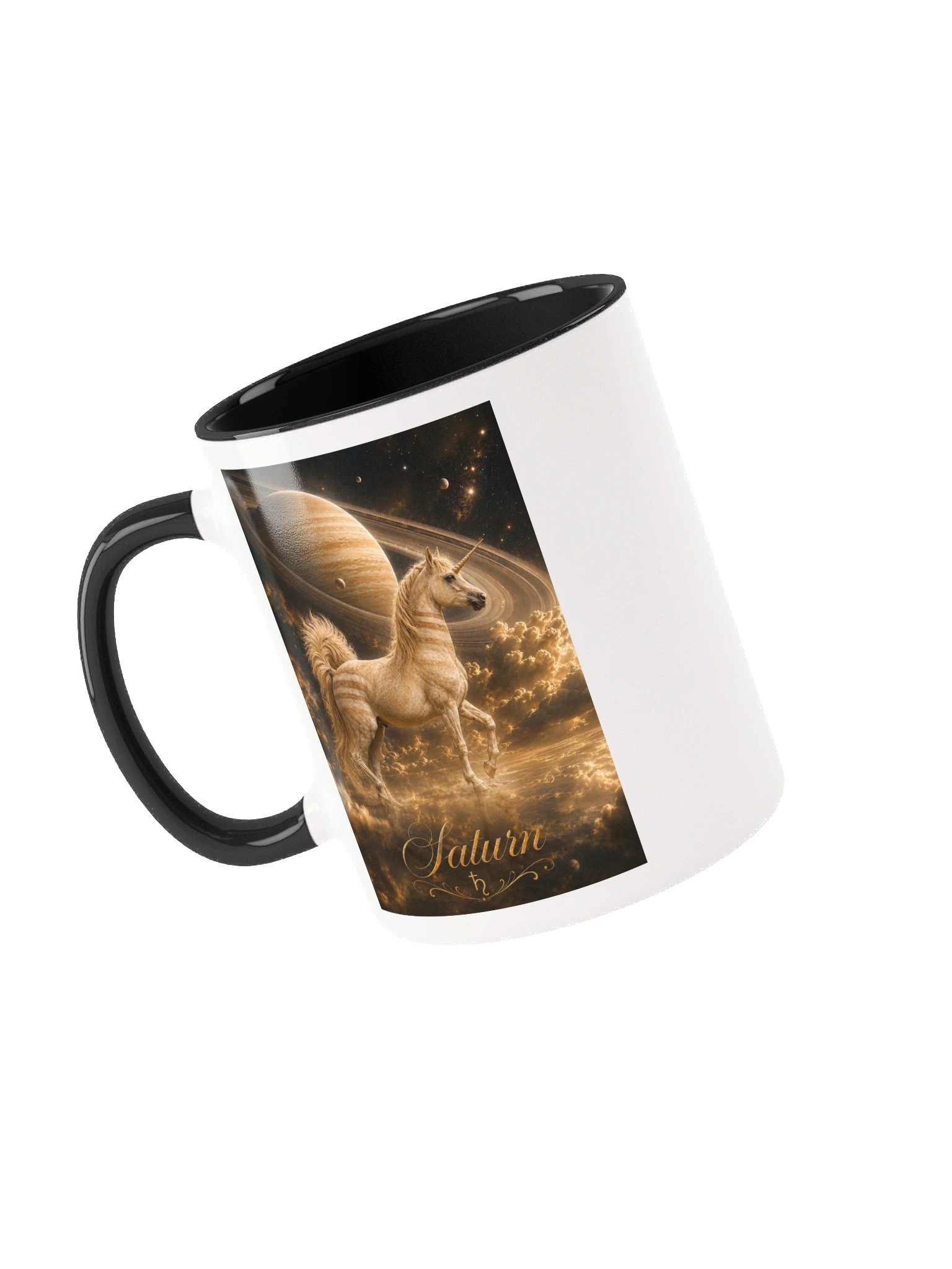 Saturn Unicorn Ceramic Mug product image (8)