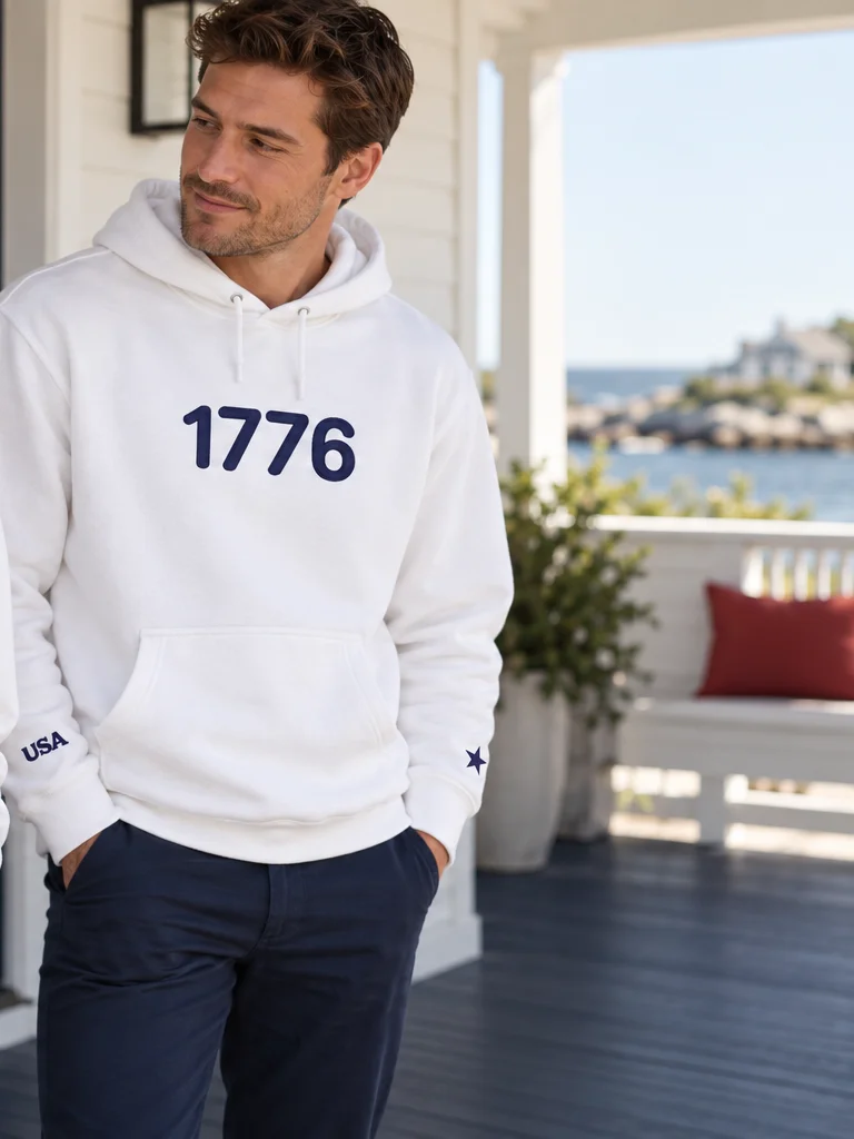 The 1776 Heritage Embroidered Hoodie product image (5)