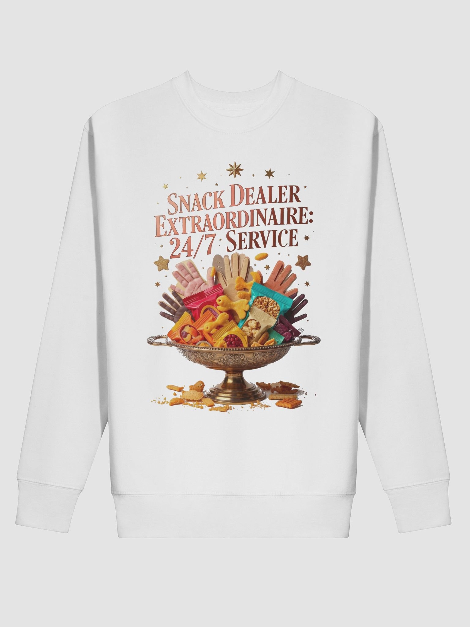 Snack Dealer Extraordinaire pullover | 24/7 Service Funny Mom Humor Gift product image (2)