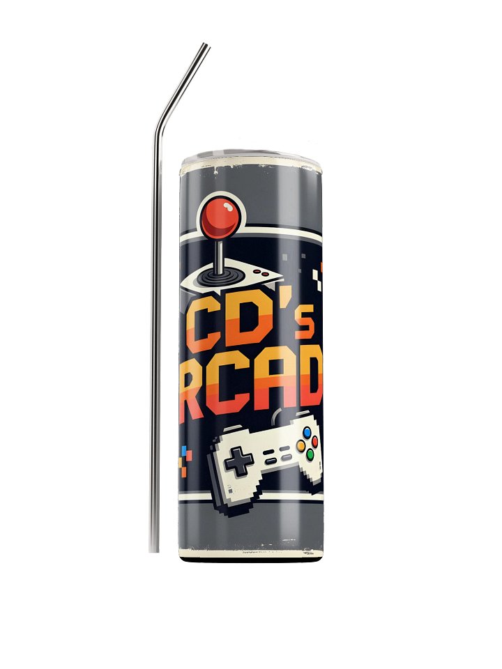 CD's Arcade Logo Tumbler product image (1)