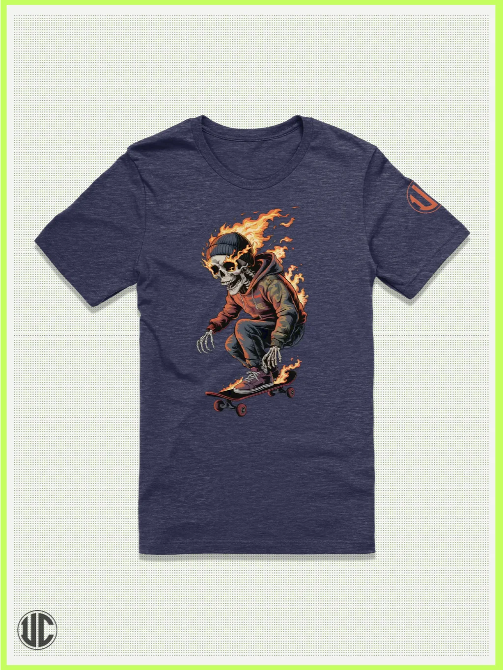Flame Drop – Skate Till You Burn T-Shirt product image (1)