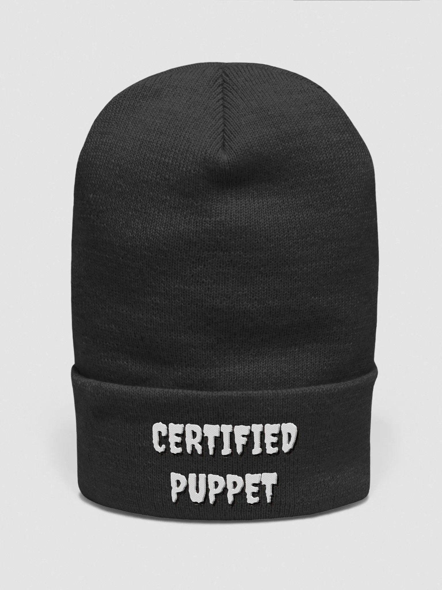 Certified Puppet beanie product image (2)