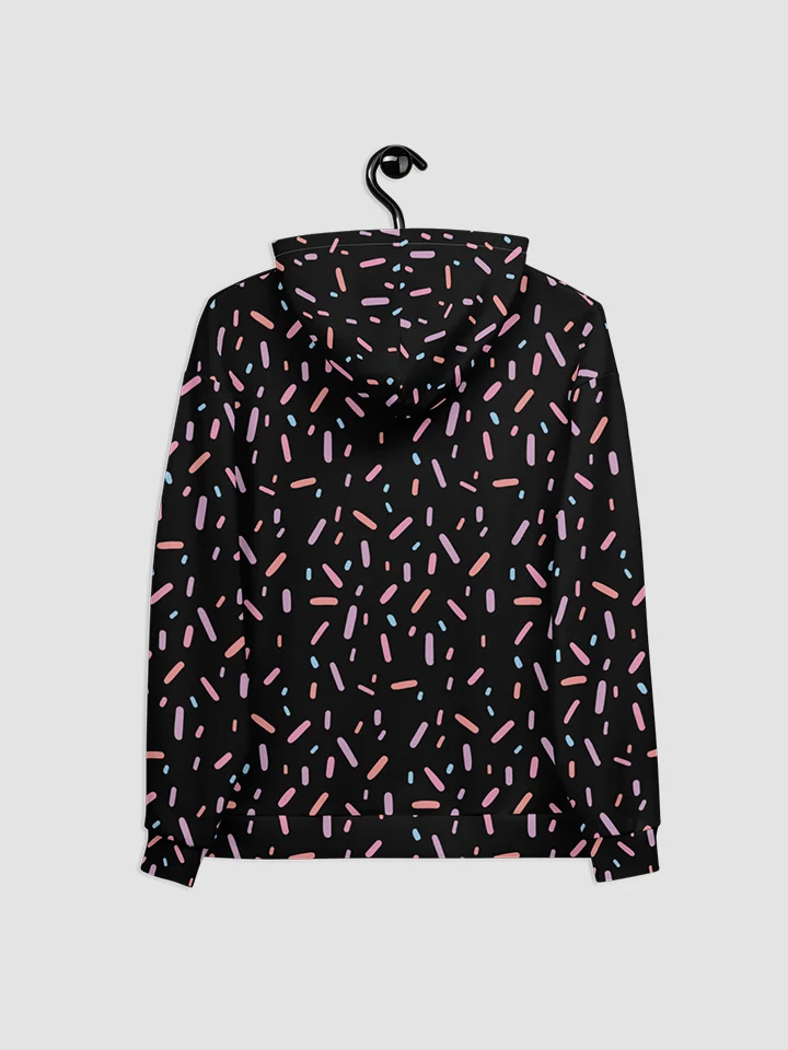 Black Forest Sprinkles Hoodie Unisex Sizing product image (6)