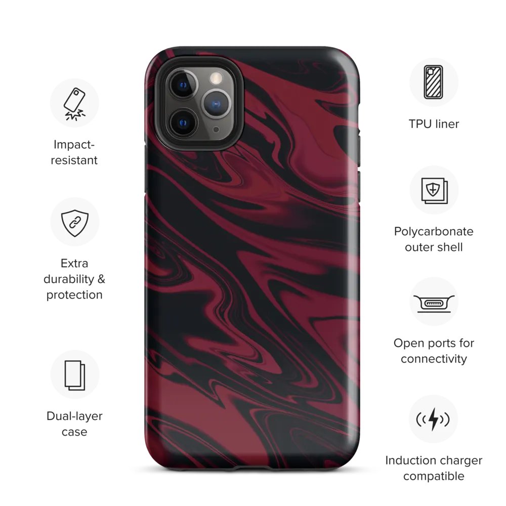 Stylish Swirl Tough Case for iPhone® product image (4)