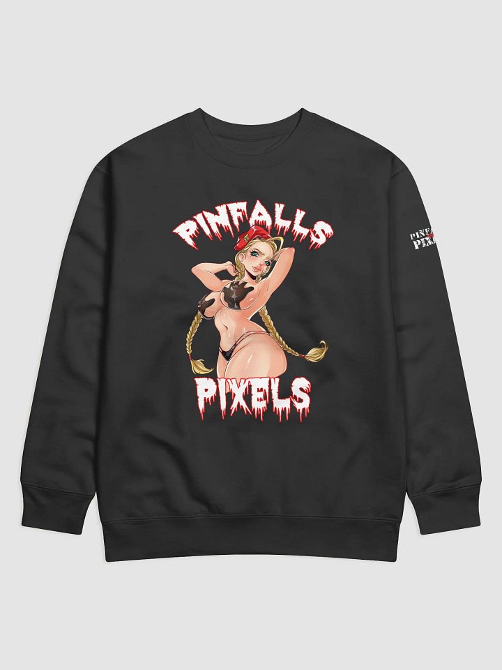 Cammy x Sable Cosplay Black Sweatshirt product image (1)