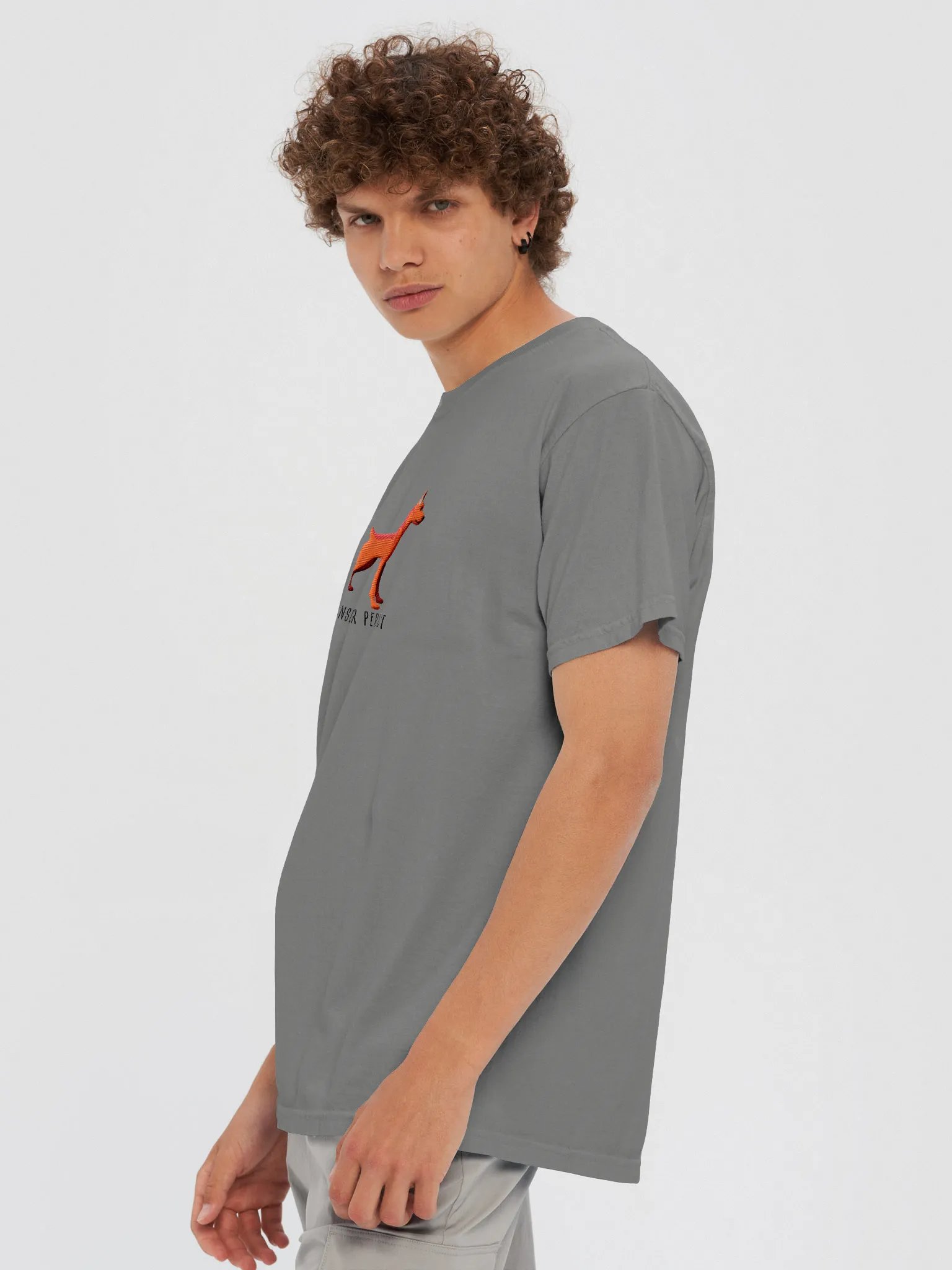 Pinscher Perfect T-Shirt(Embroidered) of a Mini Pinscher(Red) product image (8)