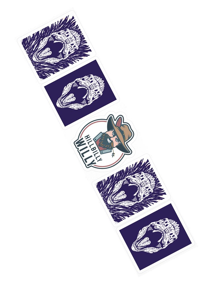 HBW logo & House Raptor Stickers product image (2)