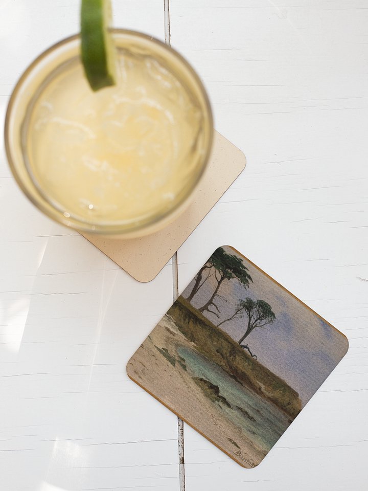 Sea Cove (Albert Bierstadt) Coaster product image (1)
