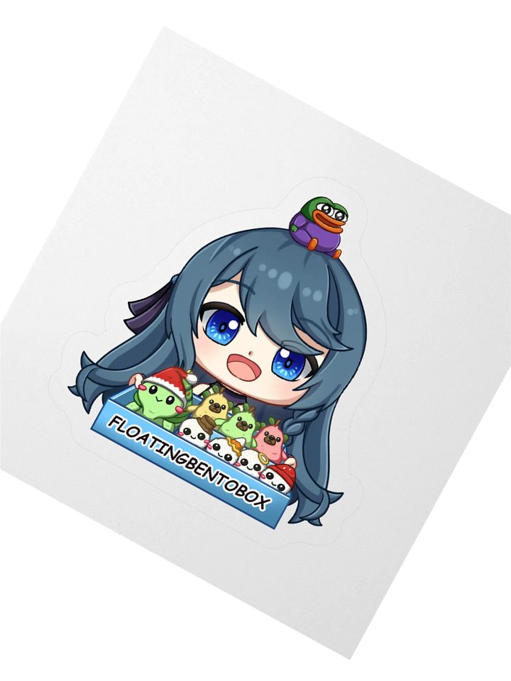 Floatingbentobox logo sticker product image (2)