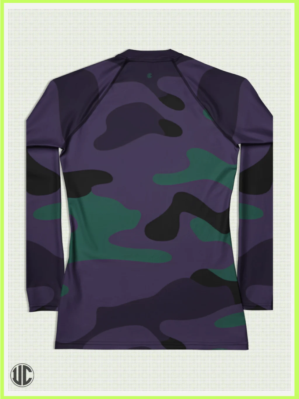 Midnight Purple Camo - Women’s Rash Guard product image (4)
