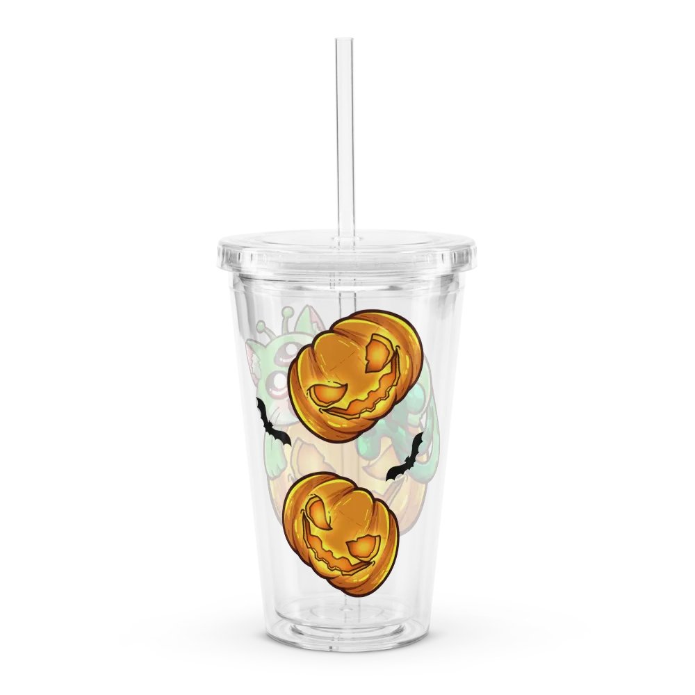 Halloween Cosmos Cat 16oz Tumbler product image (3)