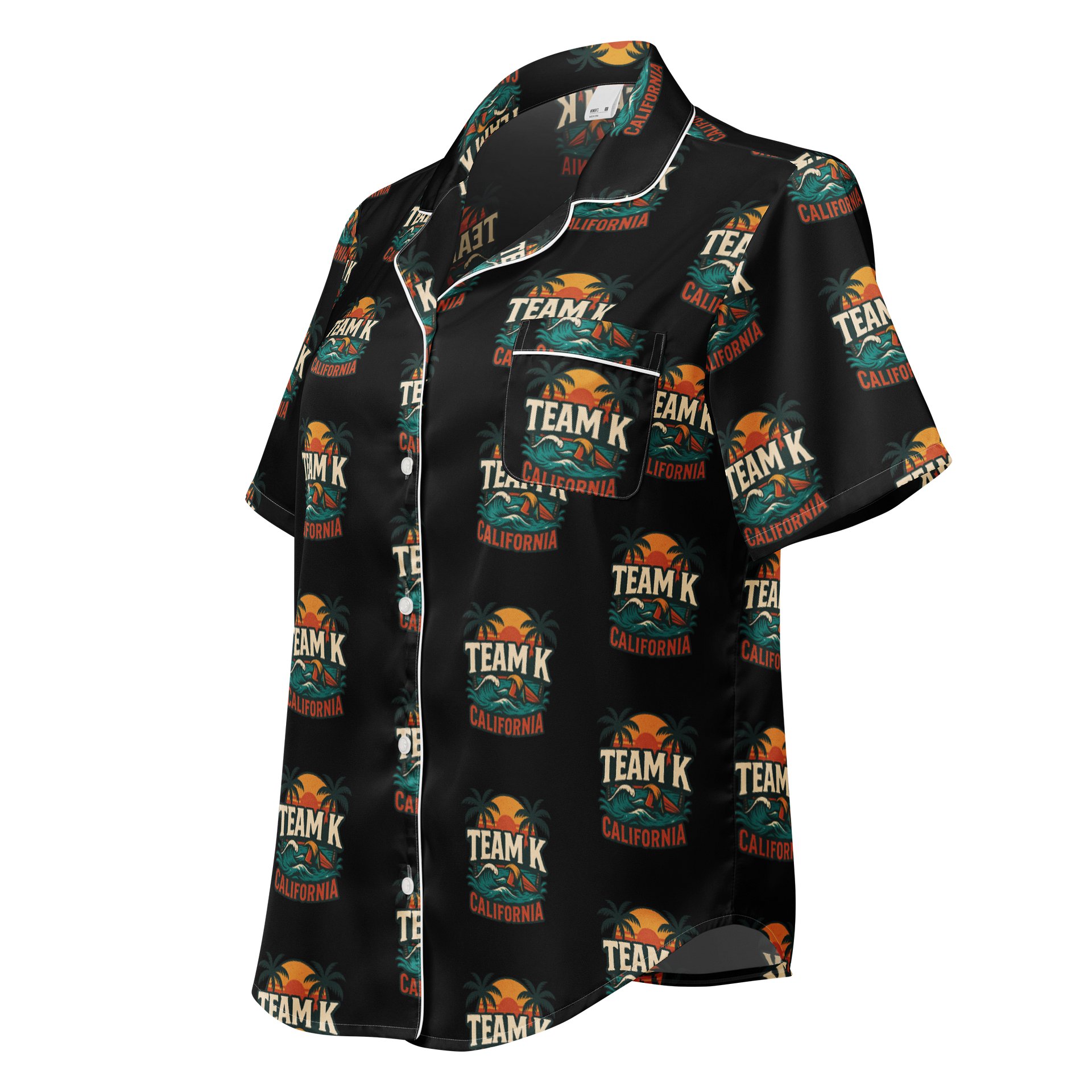 CALIFORNIA Women's Short Sleeve Pajama Top product image (1)