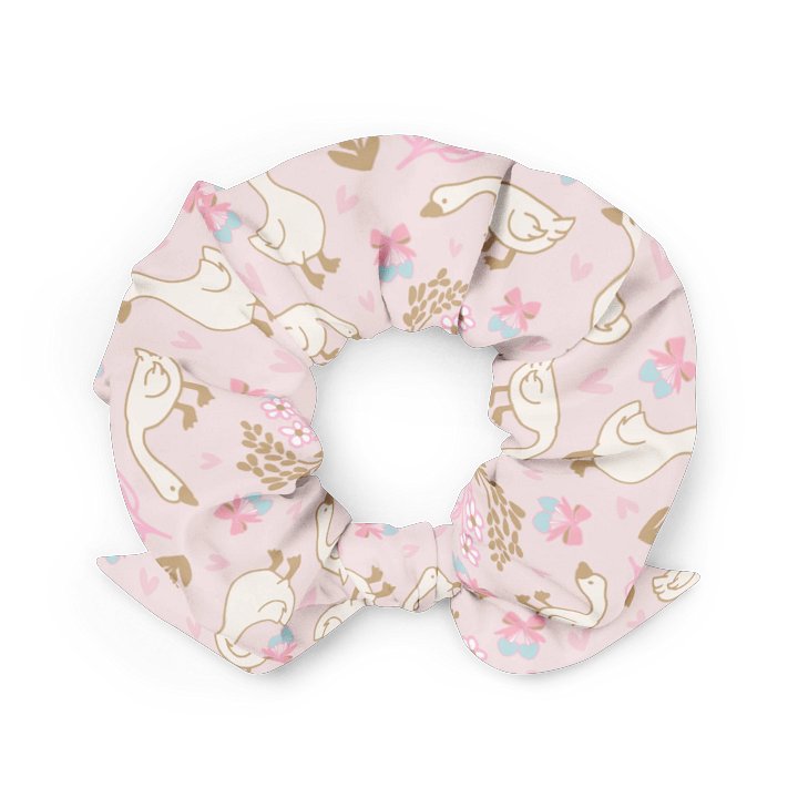 Whimsical Goose Pond All-Over Print Scrunchie product image (2)
