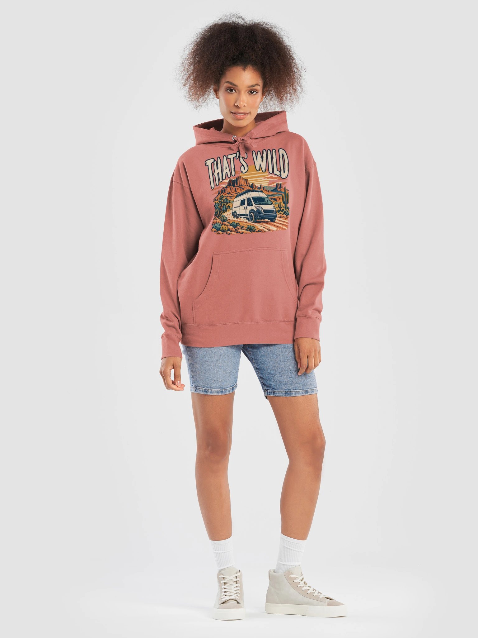 That's Wild Hoodie | Dusty Rose product image (3)