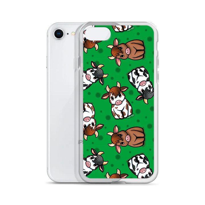 Ditsy Cows iPhone Clear Case product image (2)