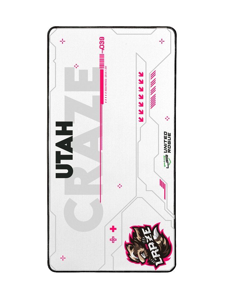 Utah Craze White Desk Mat product image (2)