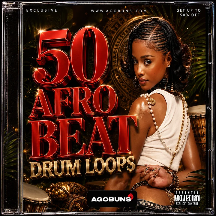 (50+) AFROBEAT DRUM LOOPS – PREMIUM product image (1)