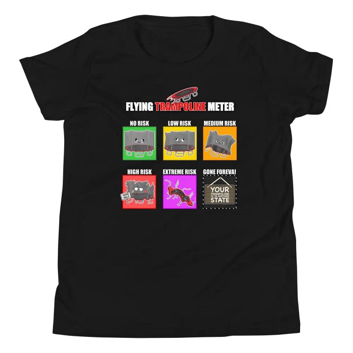 Flying Trampoline Youth T-Shirt product image (1)