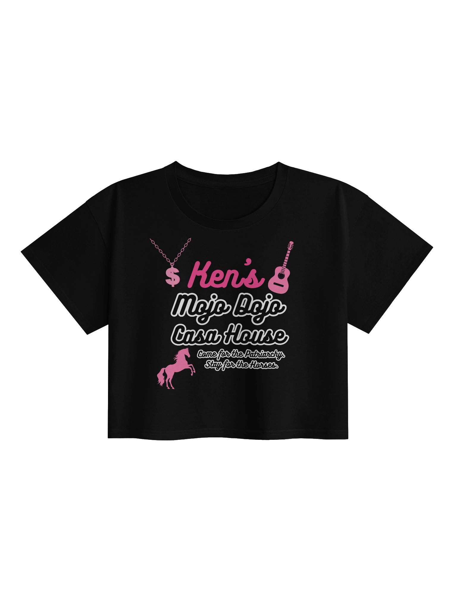 Barbie Movie Ken's Mojo Dojo Casa House Crop Top product image (1)