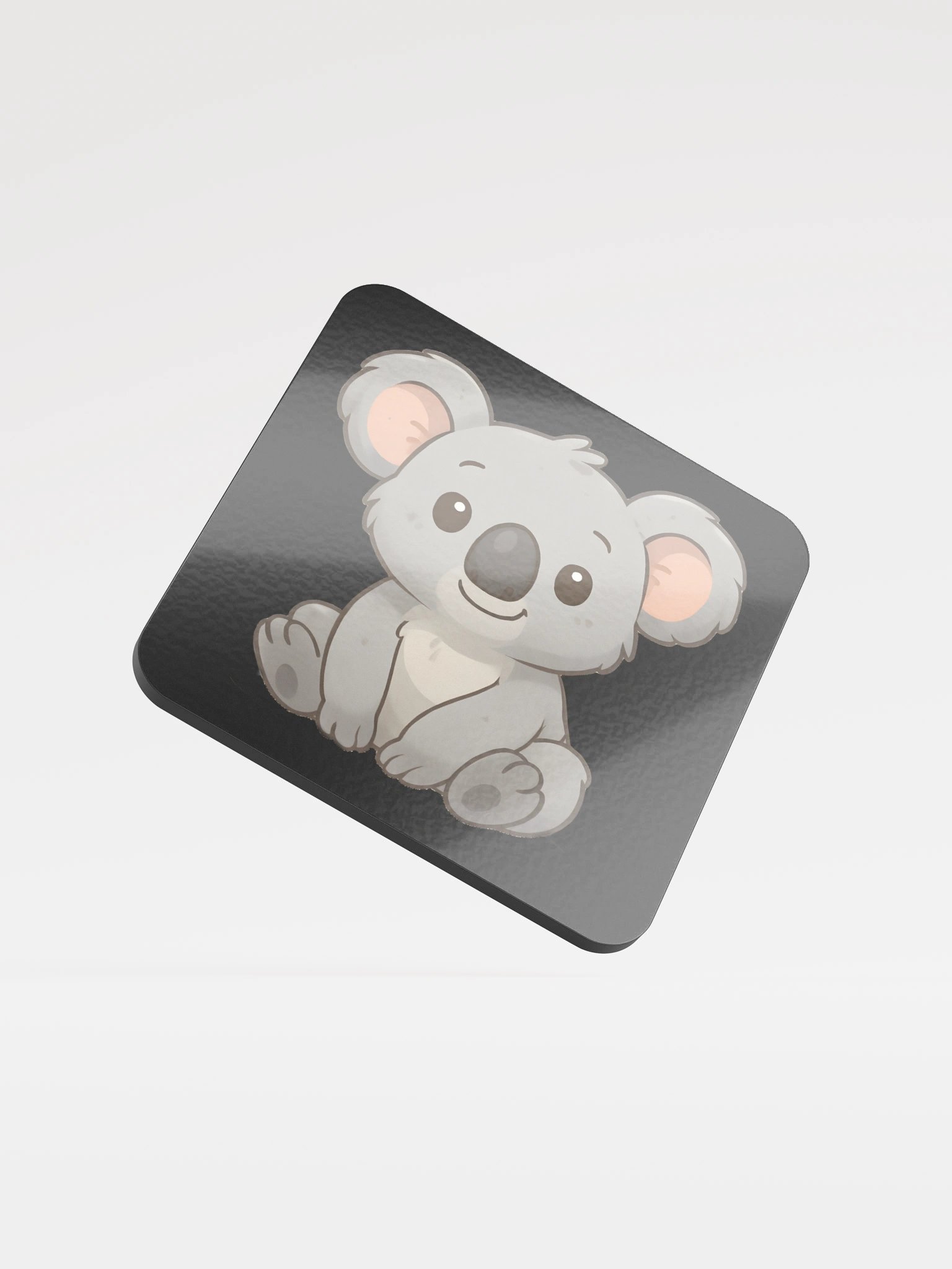 The Koalas Glossed Cork Coaster product image (1)