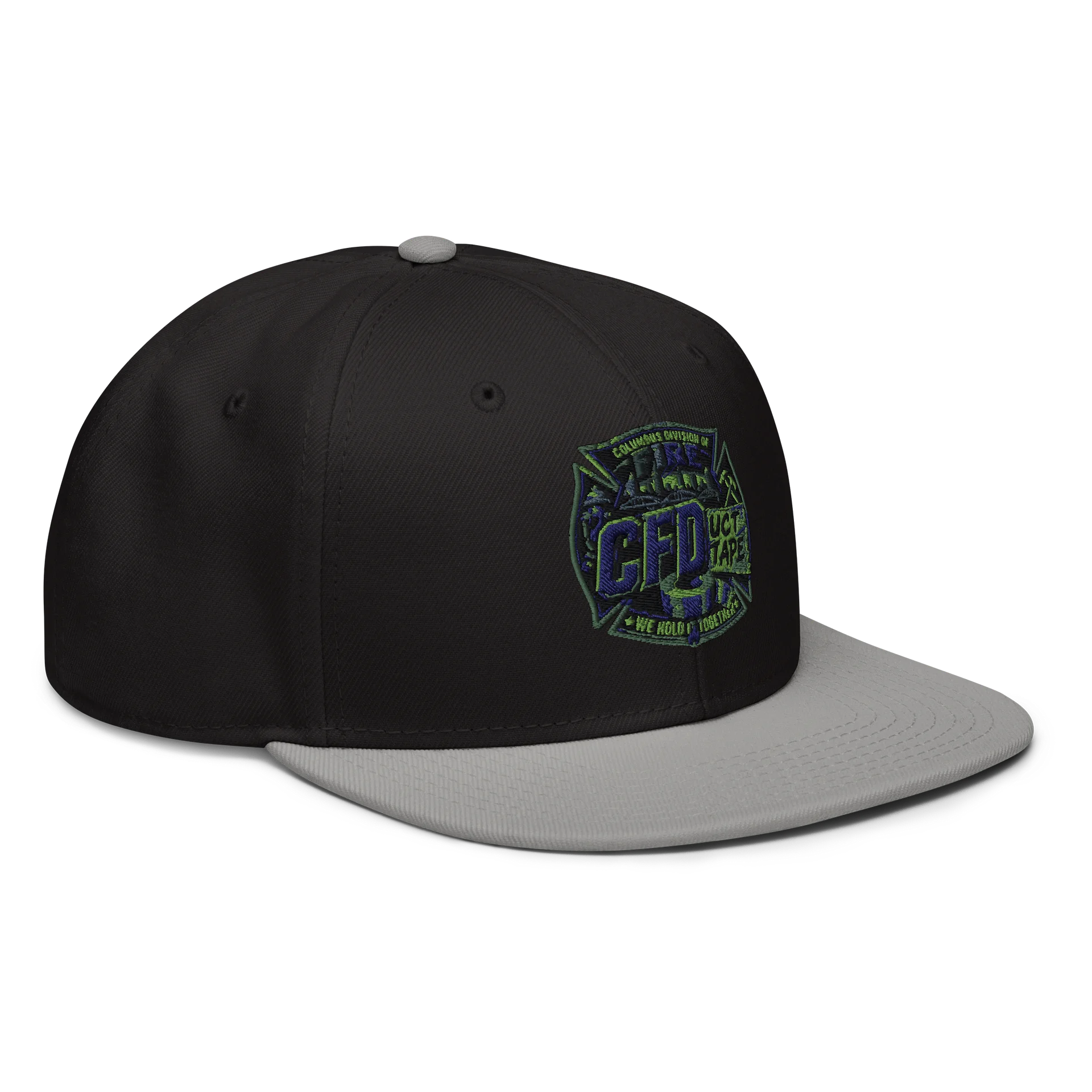 Snap back/lime green thread product image (5)
