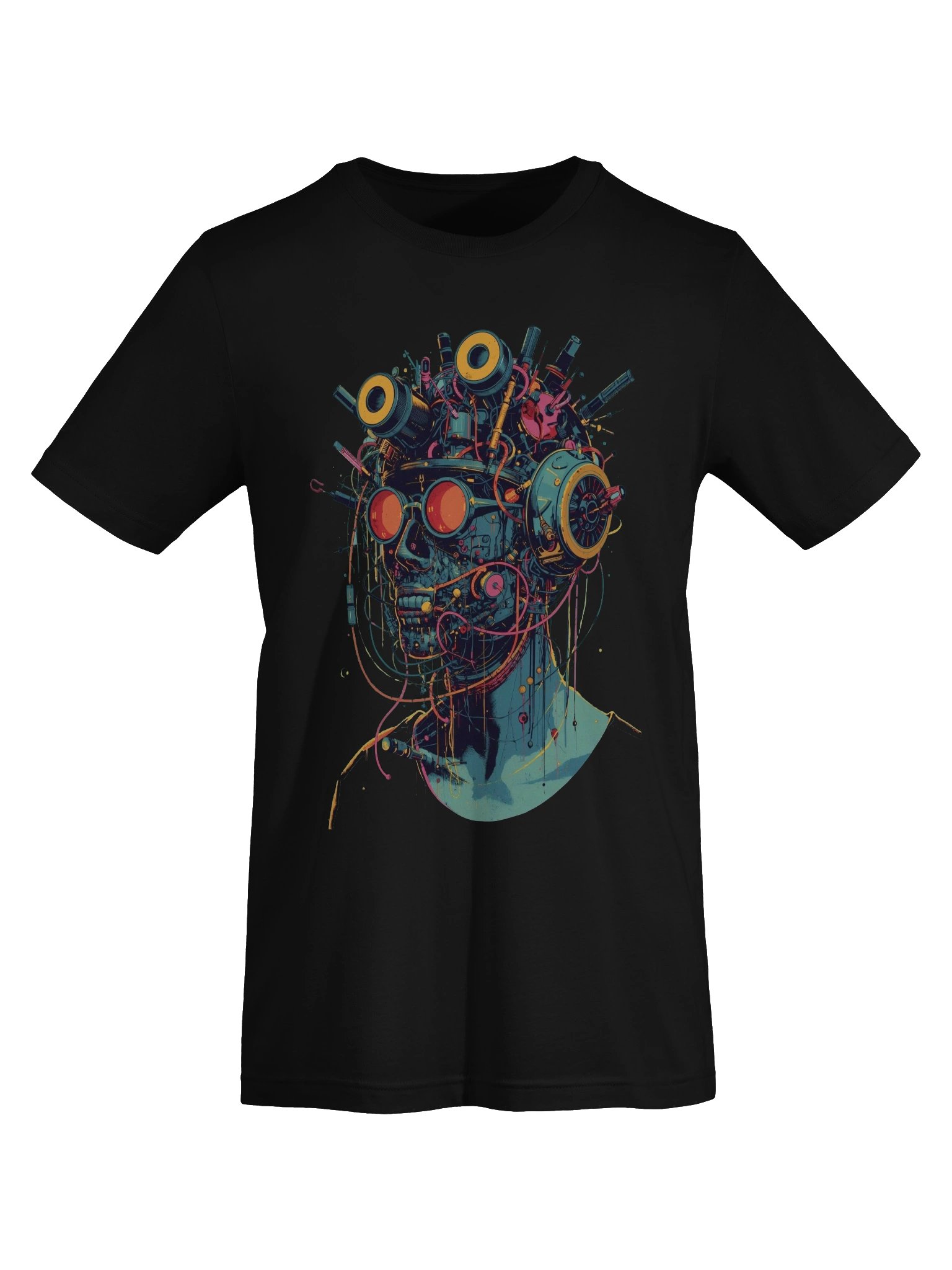 Futuristic Wired Nerd Lightweight T-Shirt product image (4)